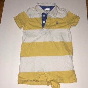 Ralph Lauren 18M Polo Romper Boy